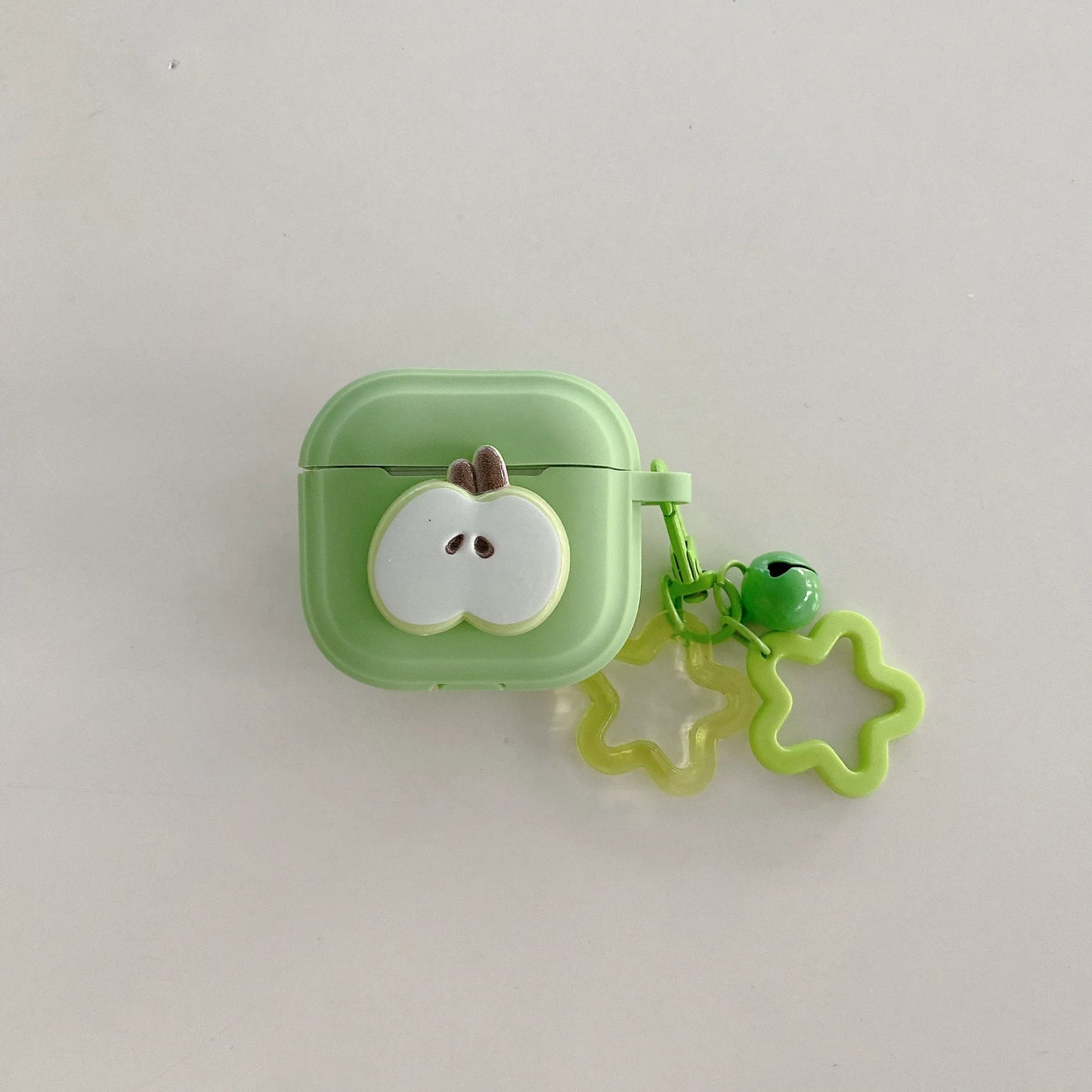 Case For Apple Airpods Pro 2 Cases Simple Airpods 4 Pro For 4/1/2/3 Silicon Green and YellowEarphone Cover Air pod 4 Pro2 Case