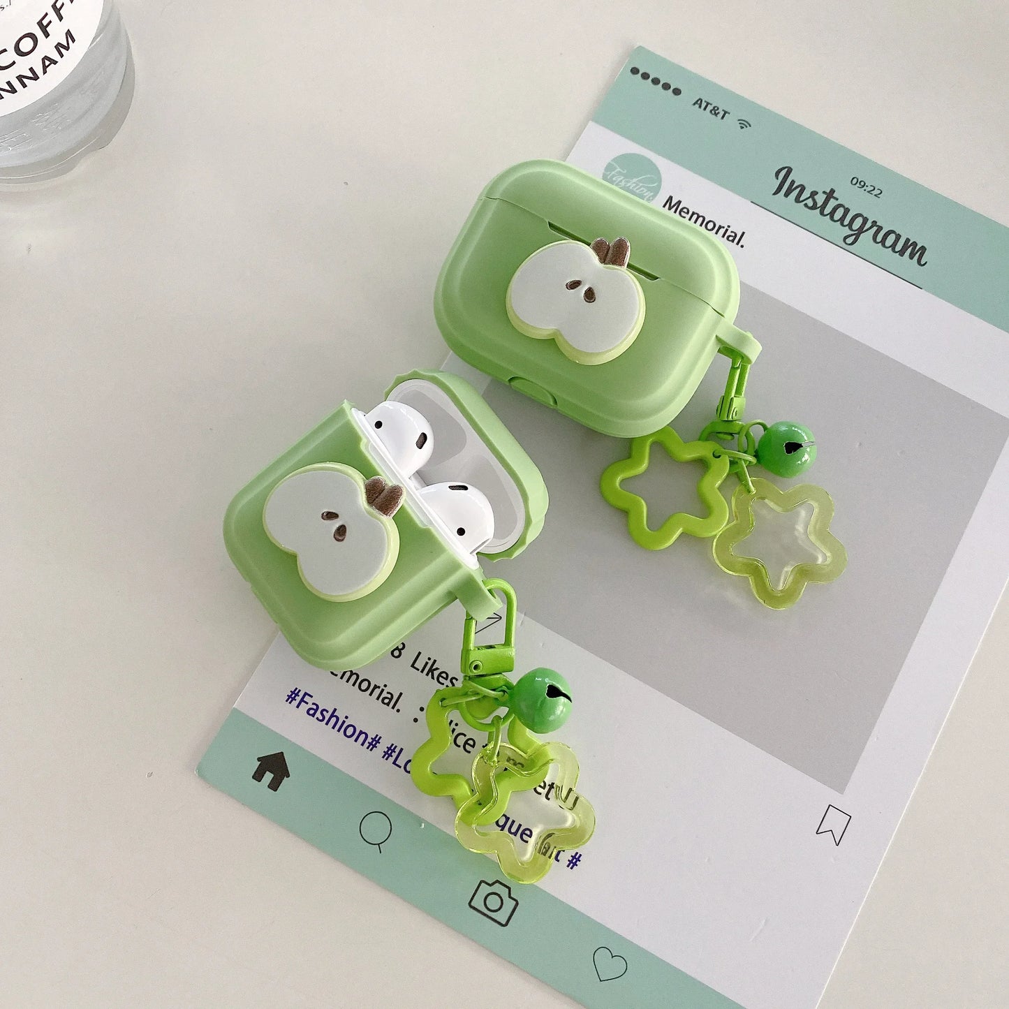 Case For Apple Airpods Pro 2 Cases Simple Airpods 4 Pro For 4/1/2/3 Silicon Green and YellowEarphone Cover Air pod 4 Pro2 Case
