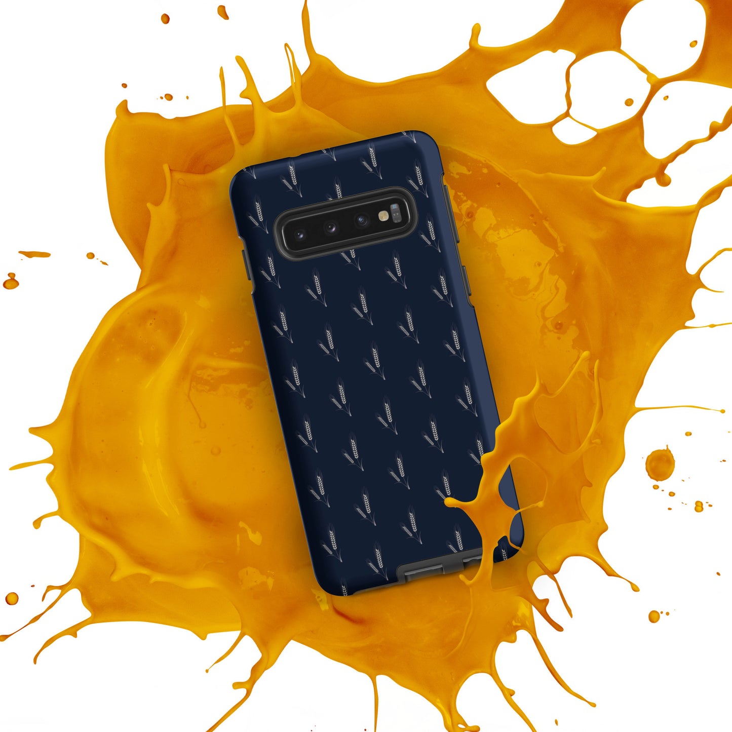 Grano Pattern Tough Case for Samsung® - Navy-2