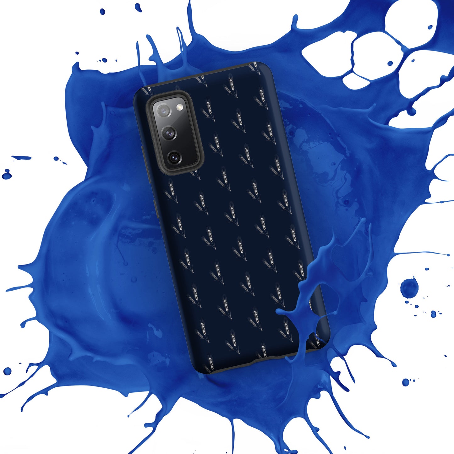 Grano Pattern Tough Case for Samsung® - Navy-12