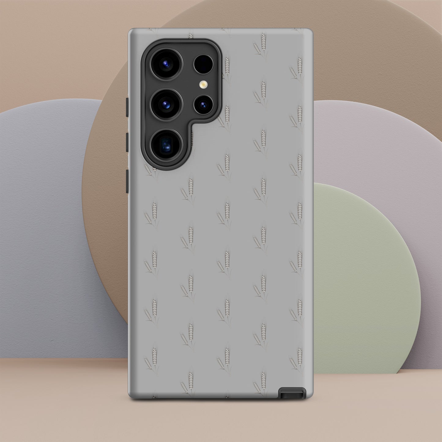 Grano Pattern Tough Case for Samsung® - Grey-19