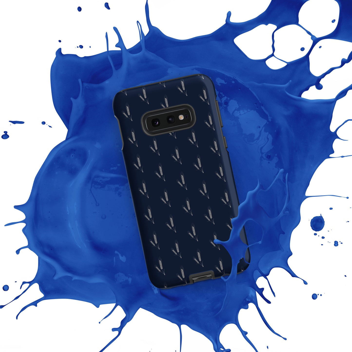 Grano Pattern Tough Case for Samsung® - Navy-4