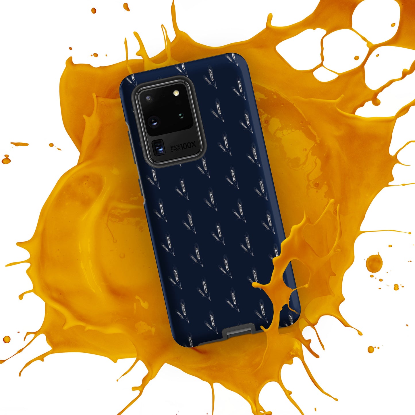 Grano Pattern Tough Case for Samsung® - Navy-19