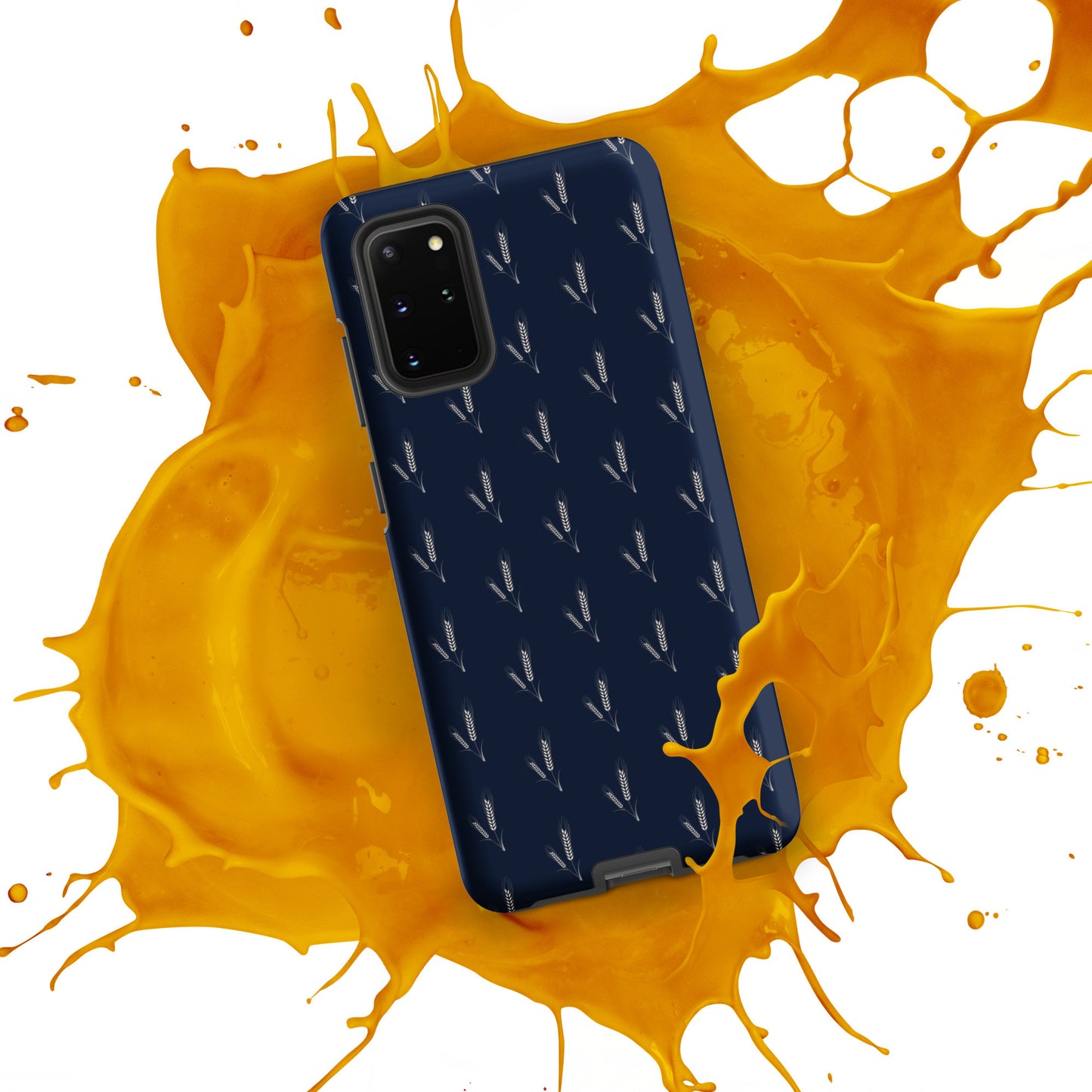 Grano Pattern Tough Case for Samsung® - Navy-16