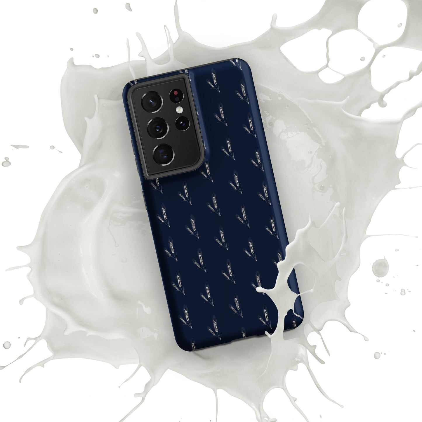 Grano Pattern Tough Case for Samsung® - Navy-29