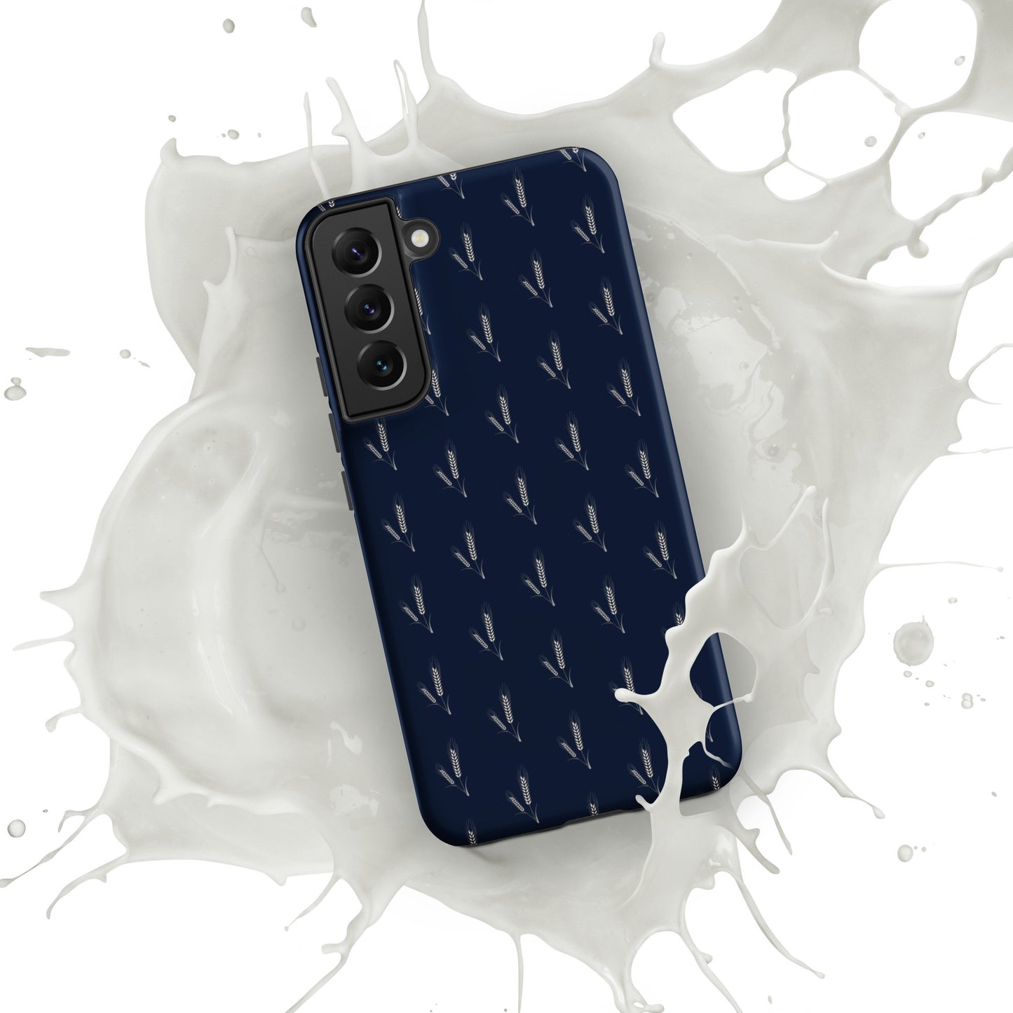 Grano Pattern Tough Case for Samsung® - Navy-38