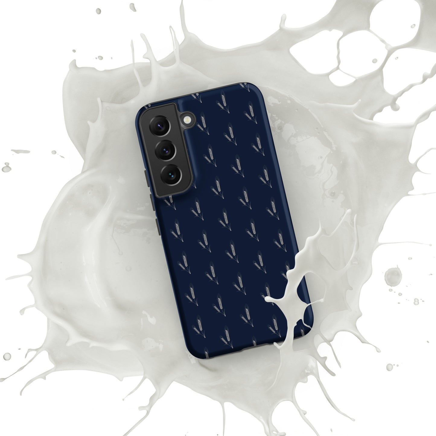 Grano Pattern Tough Case for Samsung® - Navy-35
