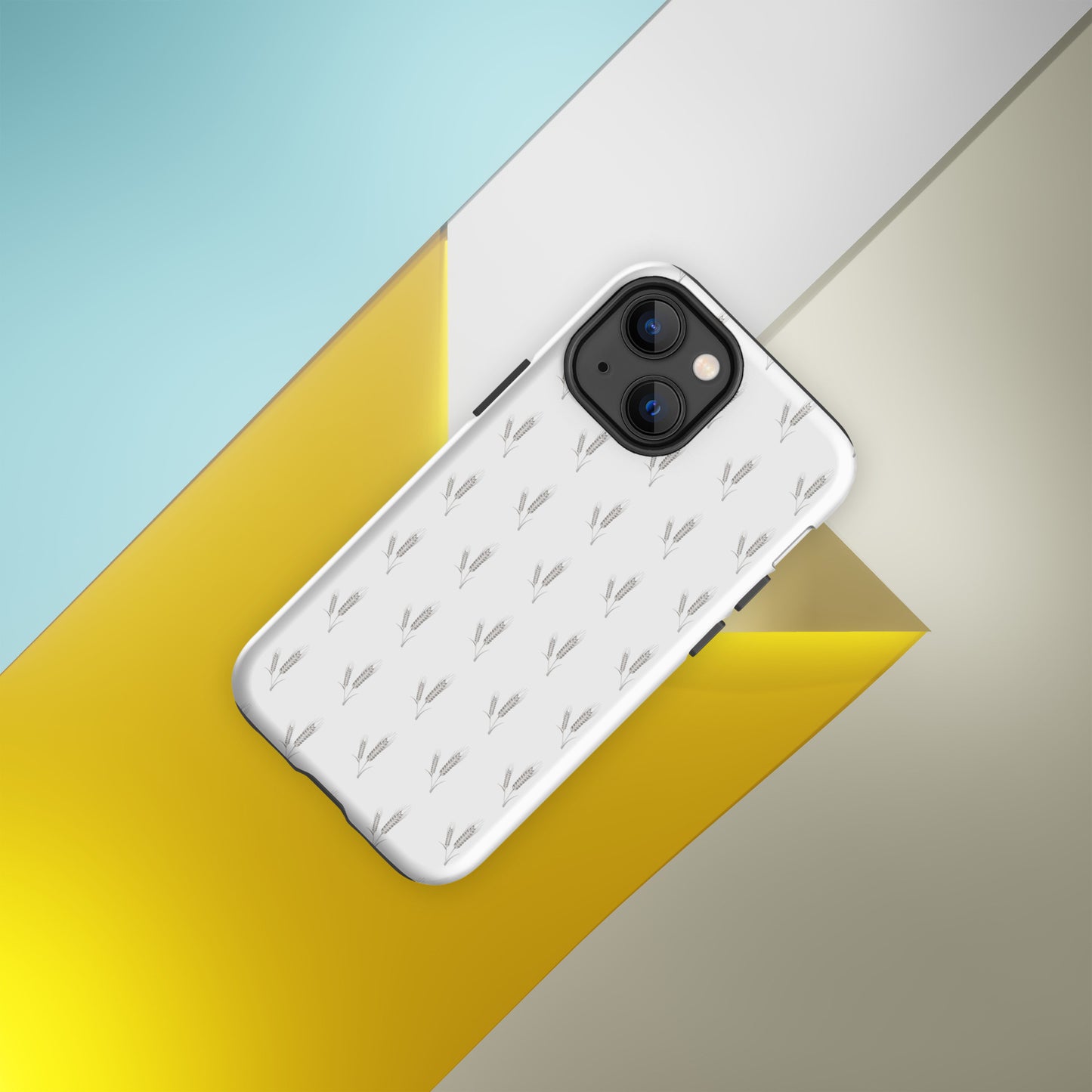 Grano Pattern Tough Case for iPhone® - White-7