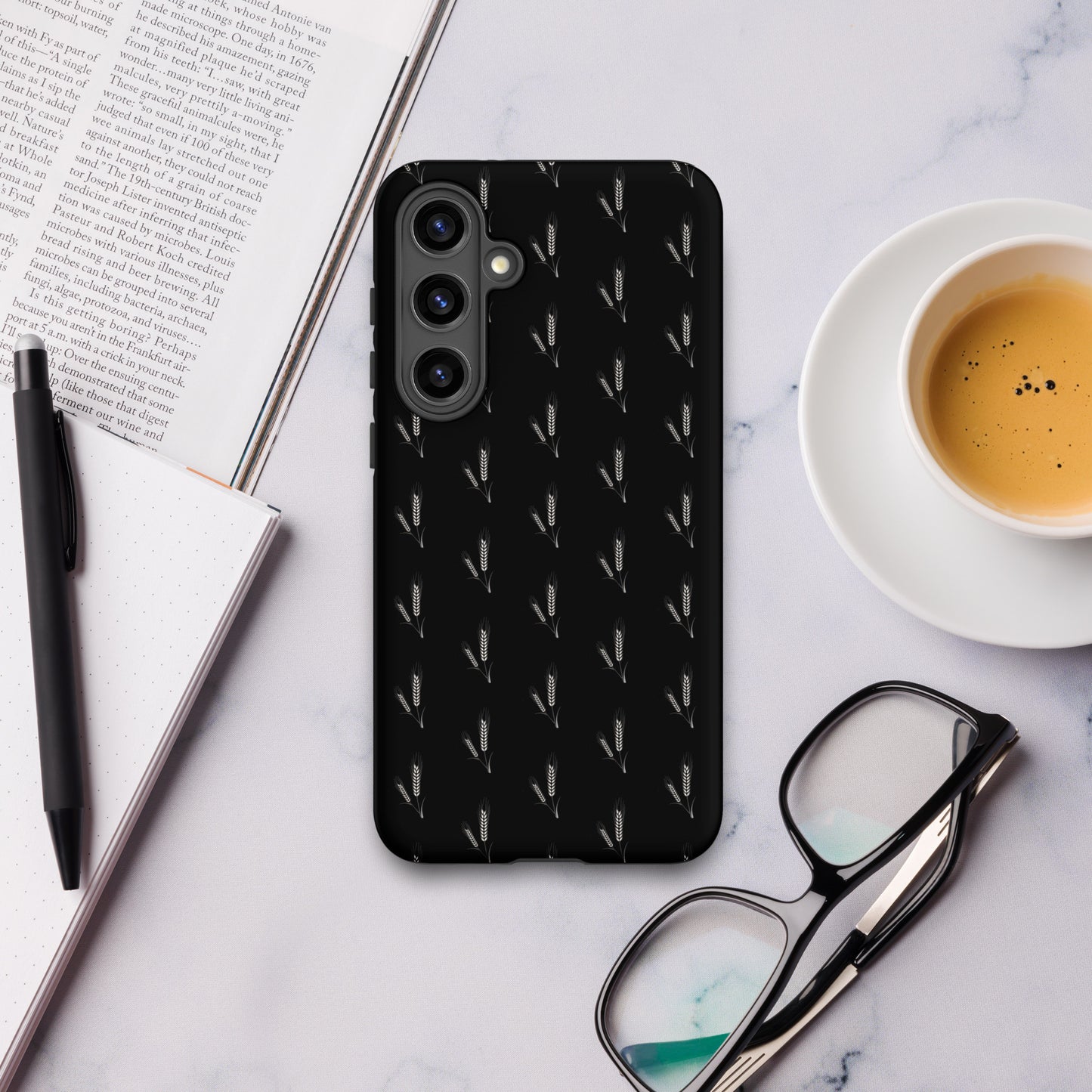 Grano Pattern Tough Case for Samsung® - Black-18