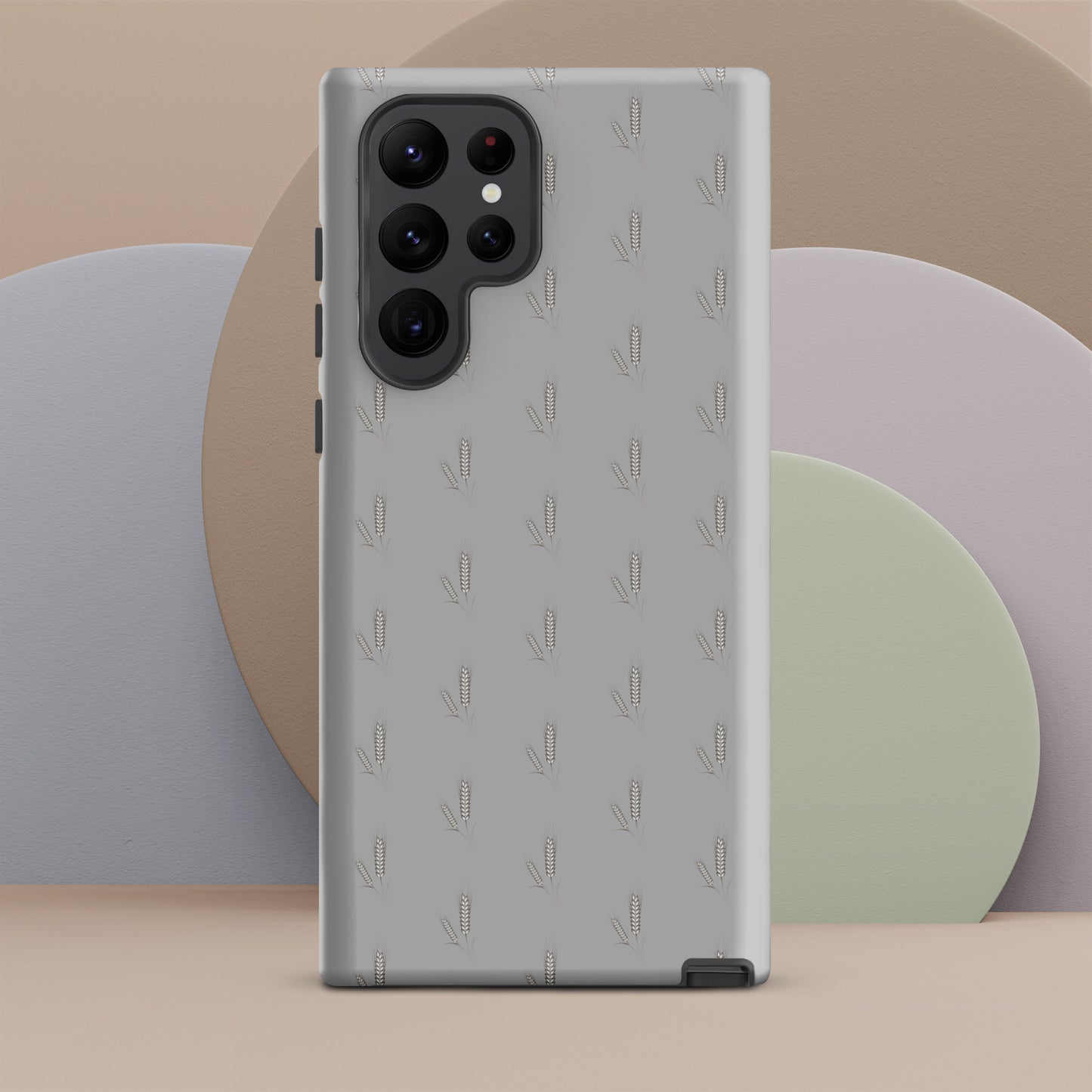Grano Pattern Tough Case for Samsung® - Grey-13