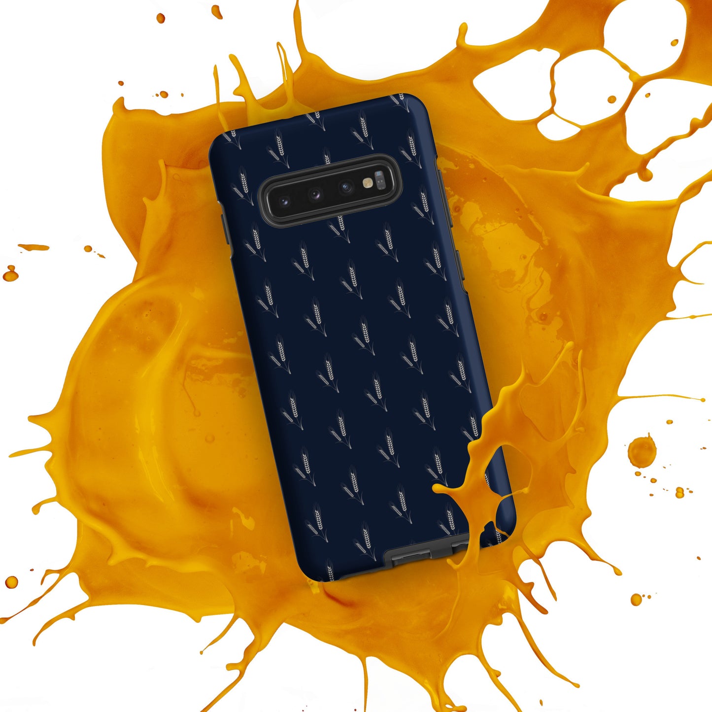 Grano Pattern Tough Case for Samsung® - Navy-8