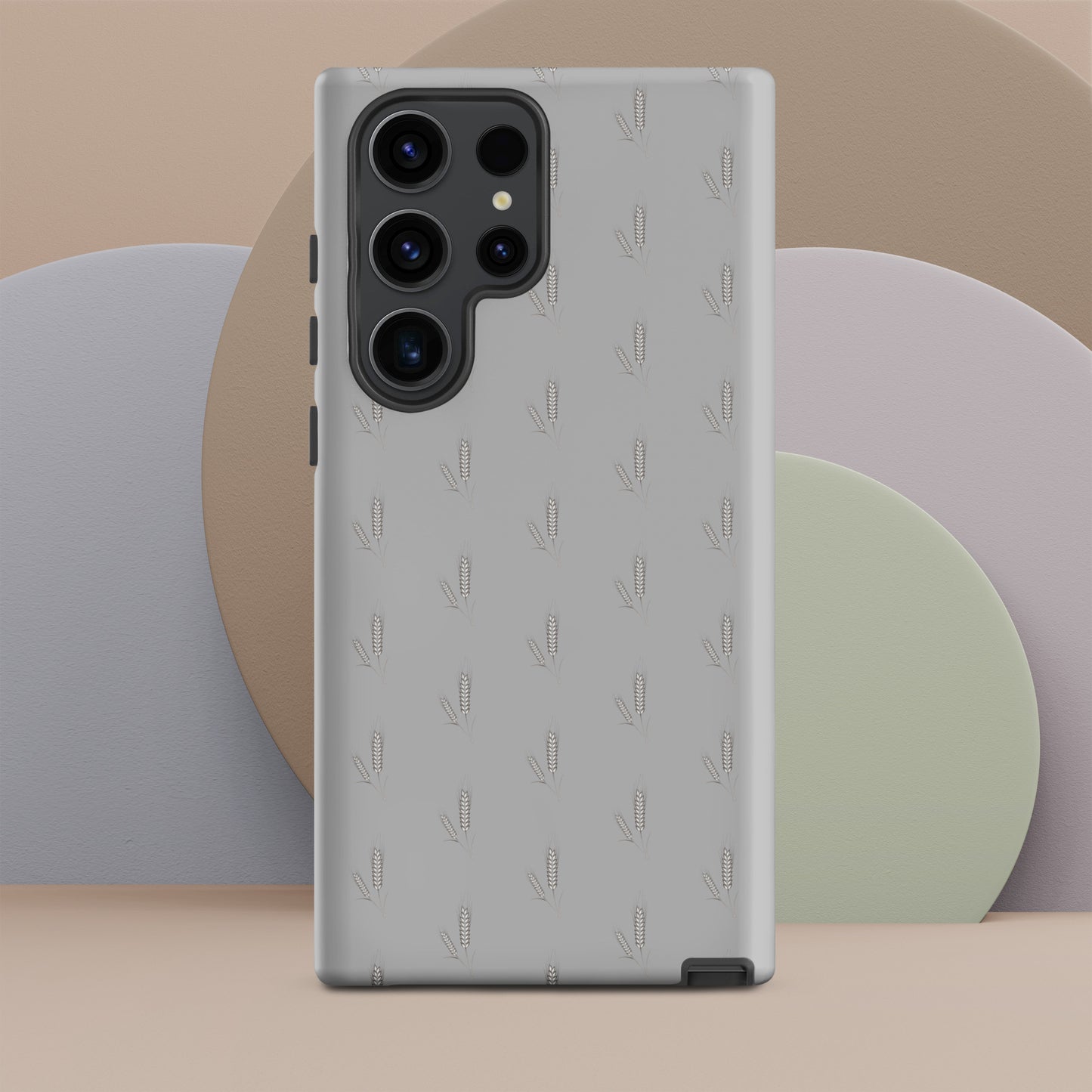 Grano Pattern Tough Case for Samsung® - Grey-16