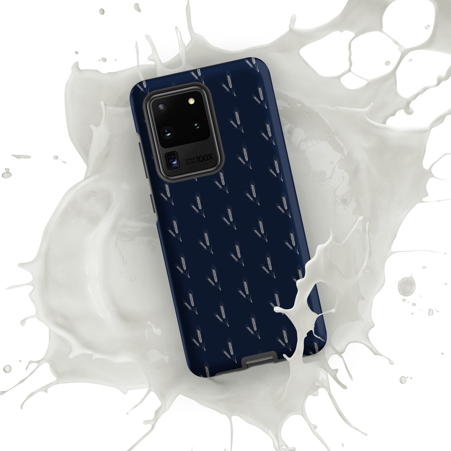 Grano Pattern Tough Case for Samsung® - Navy-20