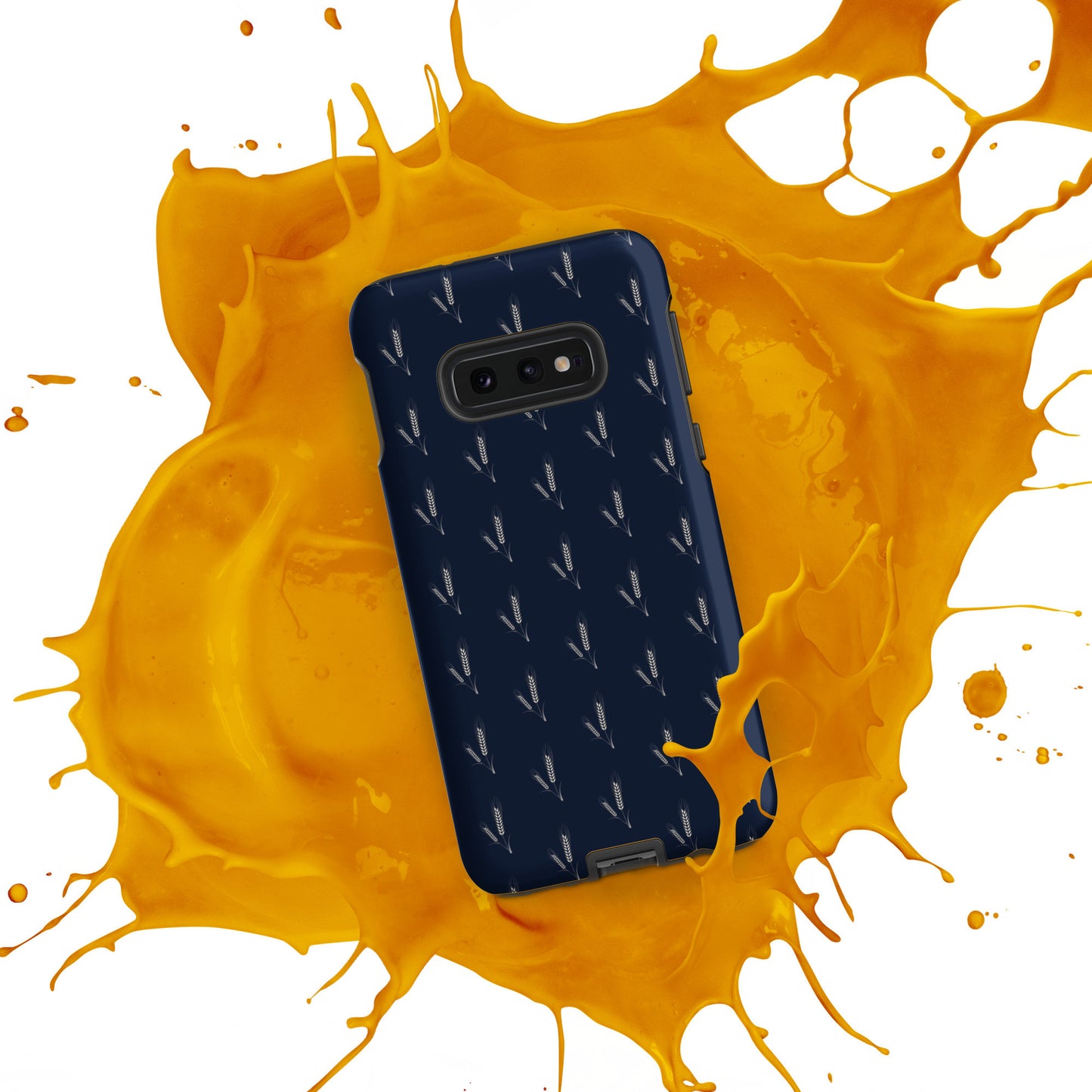 Grano Pattern Tough Case for Samsung® - Navy-5