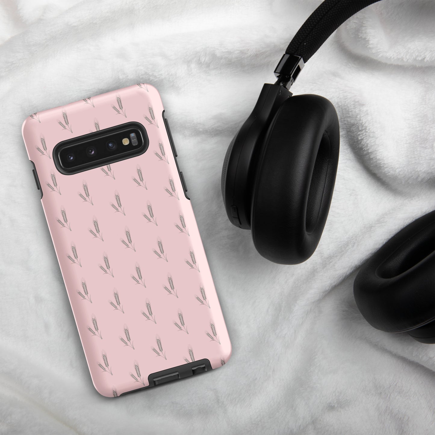 Grano Pattern Tough Case for Samsung® - Rose-1