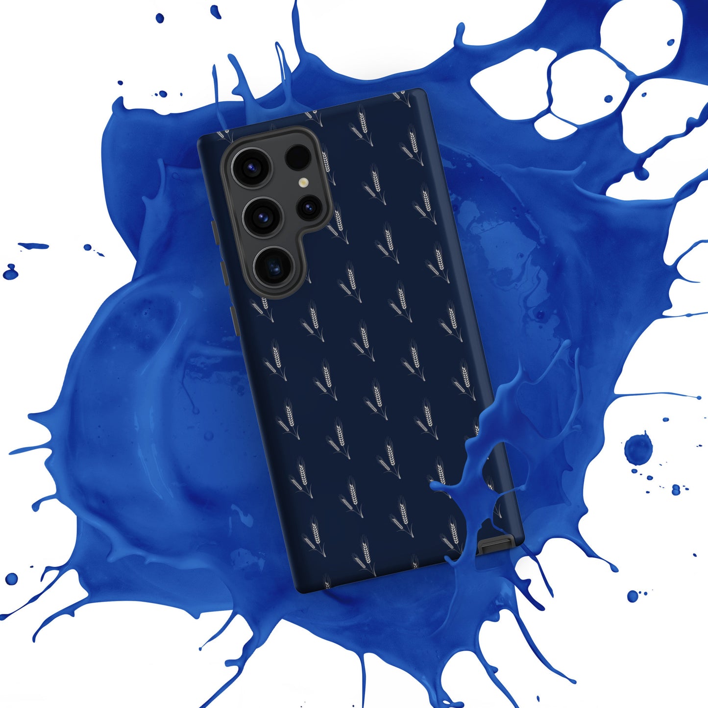 Grano Pattern Tough Case for Samsung® - Navy-48