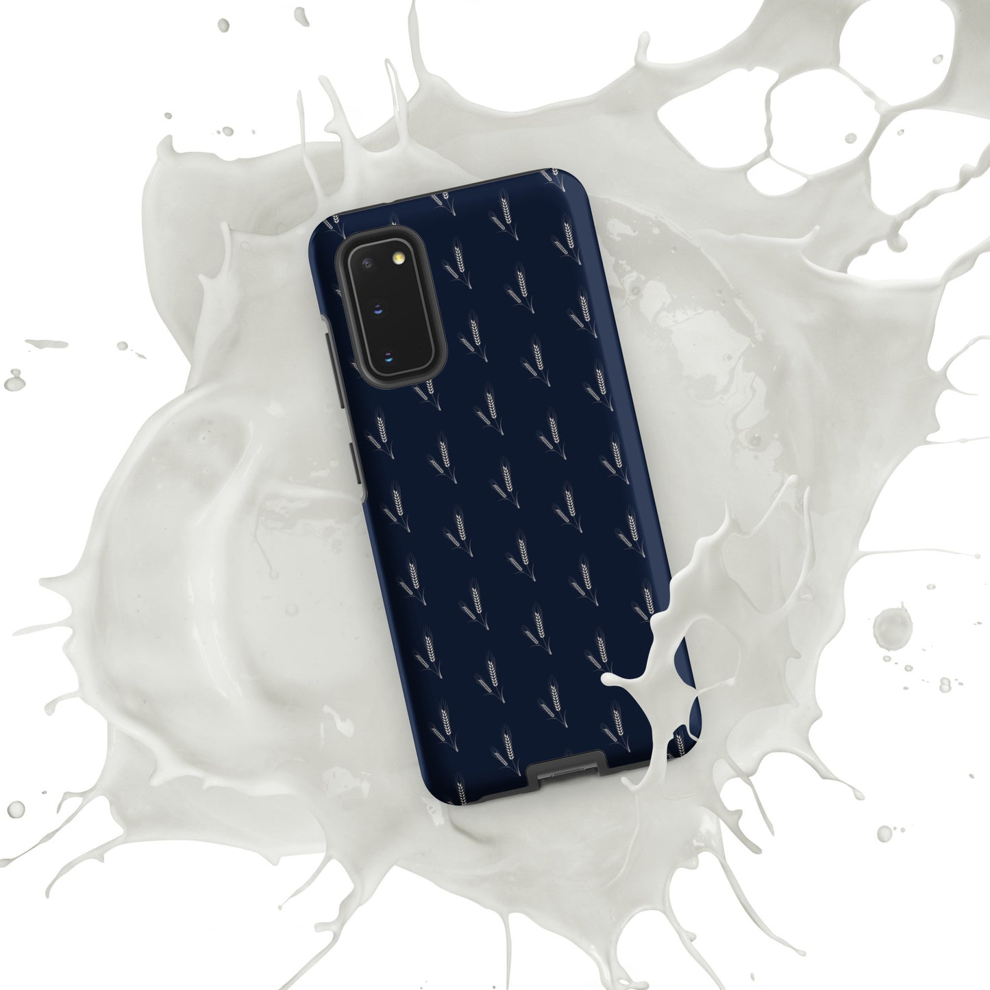 Grano Pattern Tough Case for Samsung® - Navy-11