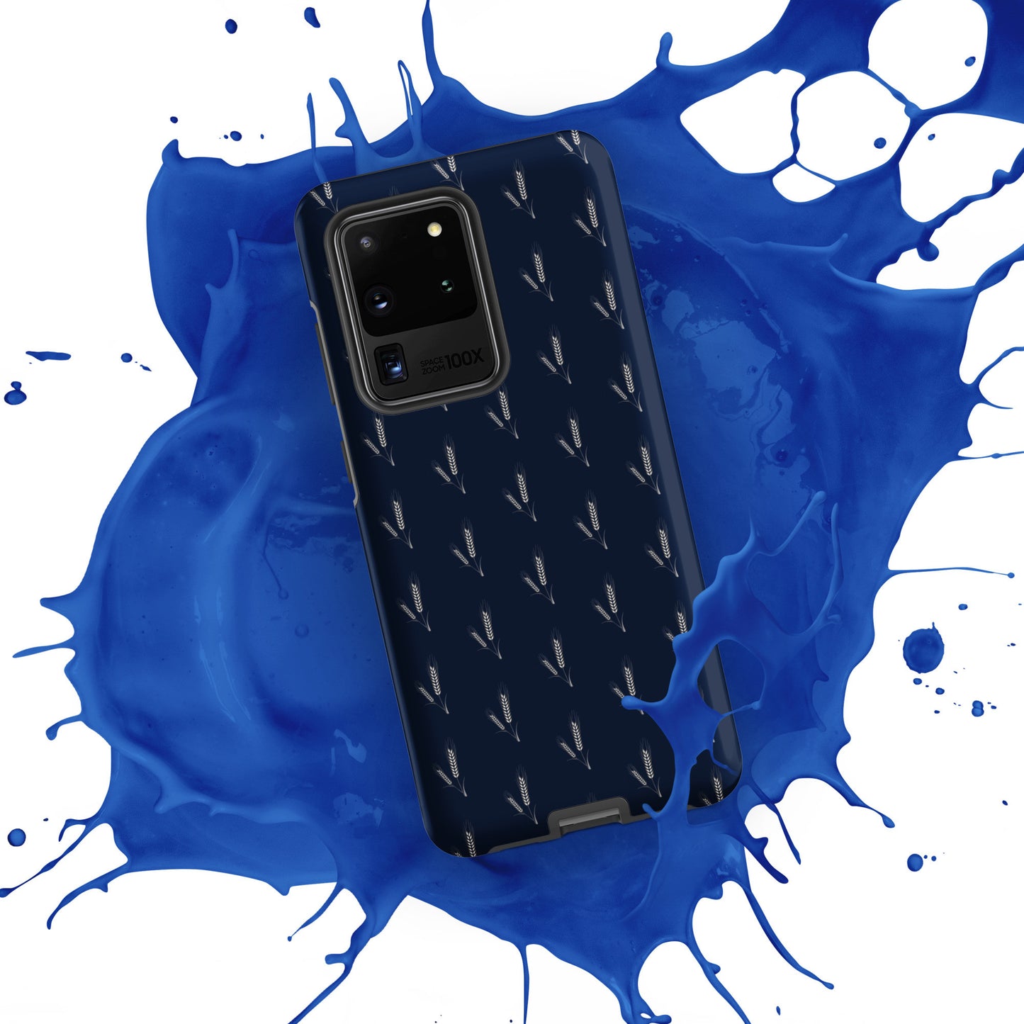Grano Pattern Tough Case for Samsung® - Navy-18