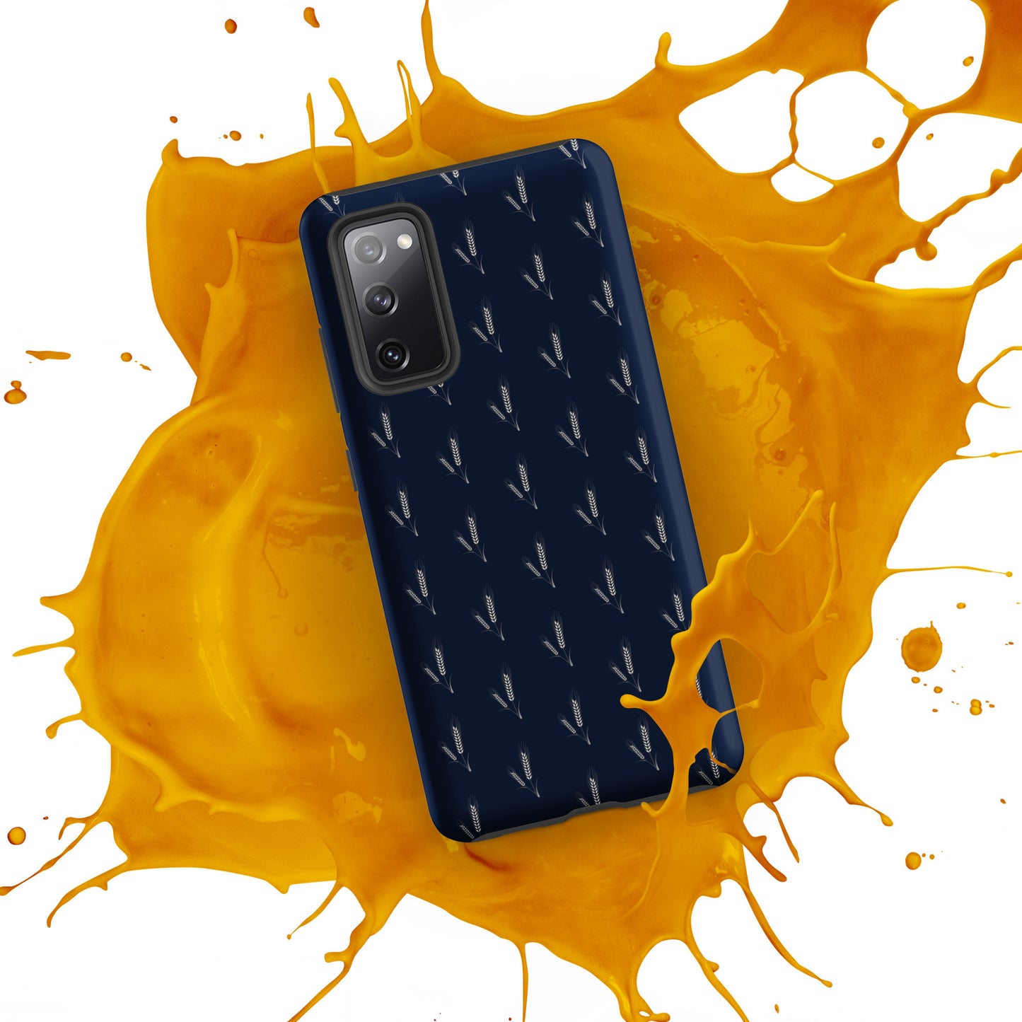 Grano Pattern Tough Case for Samsung® - Navy-13