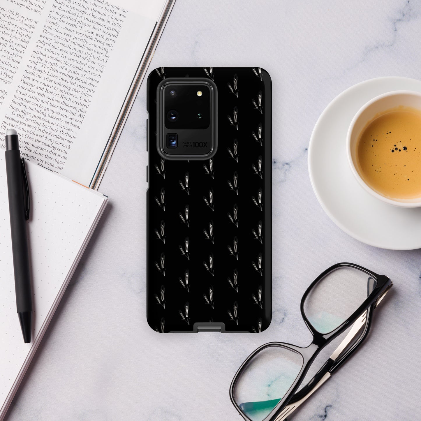 Grano Pattern Tough Case for Samsung® - Black-6