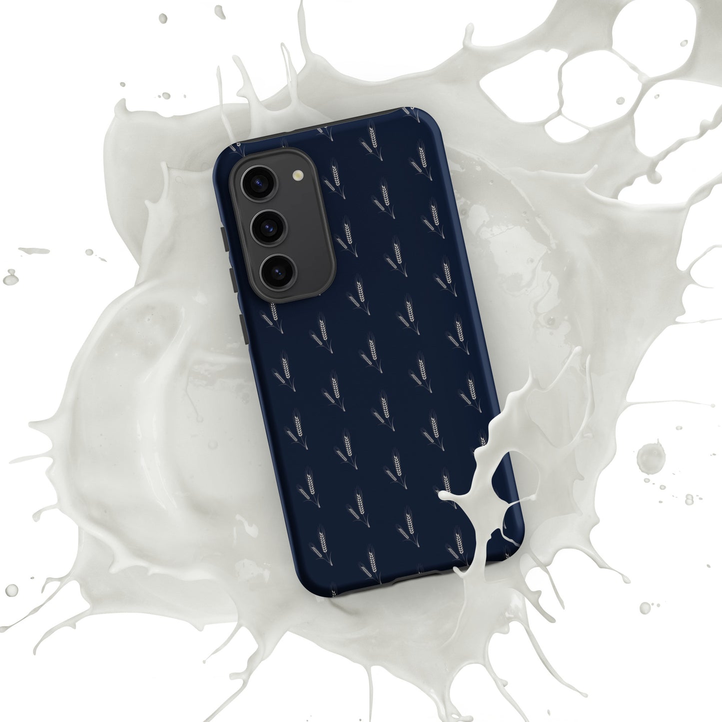 Grano Pattern Tough Case for Samsung® - Navy-47