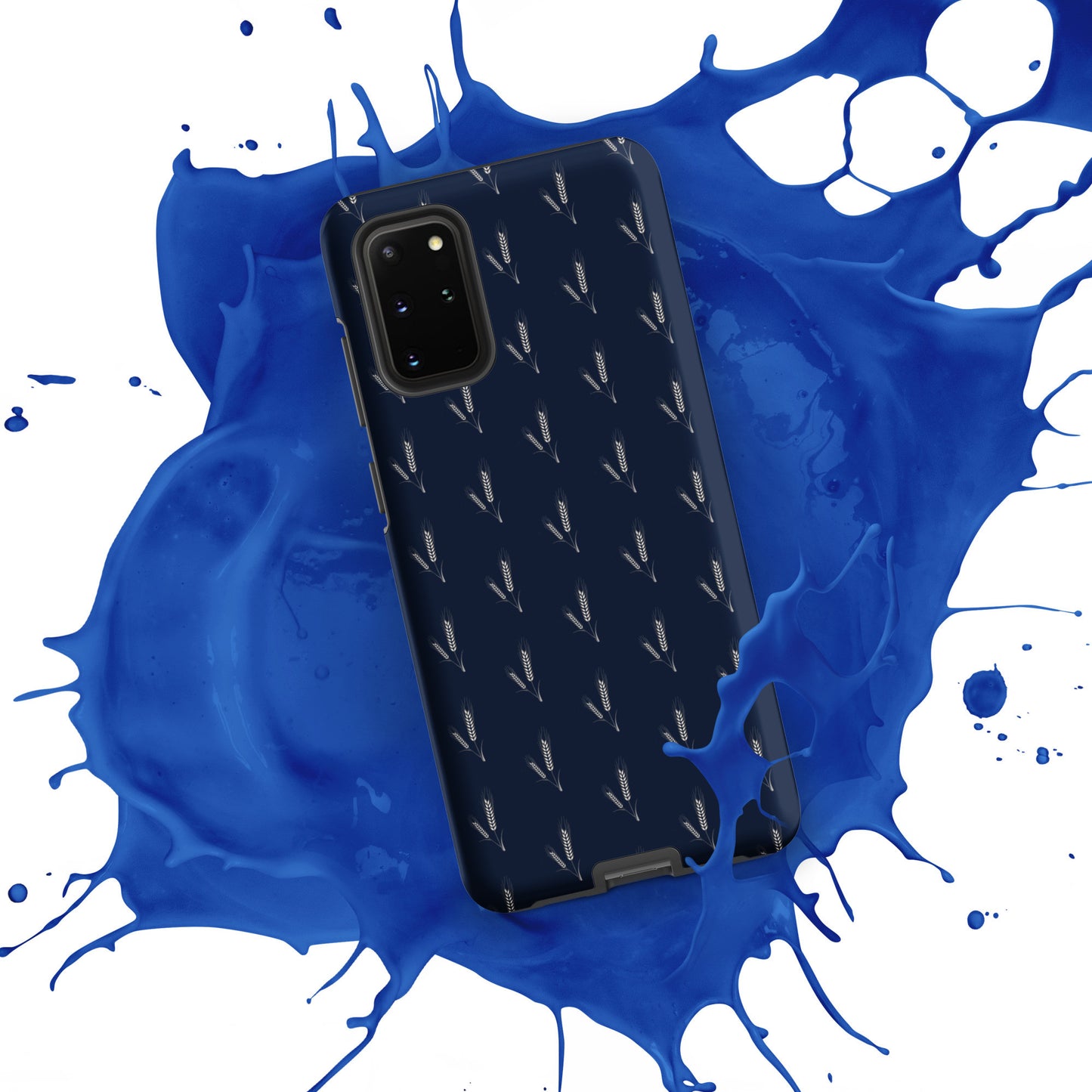 Grano Pattern Tough Case for Samsung® - Navy-15