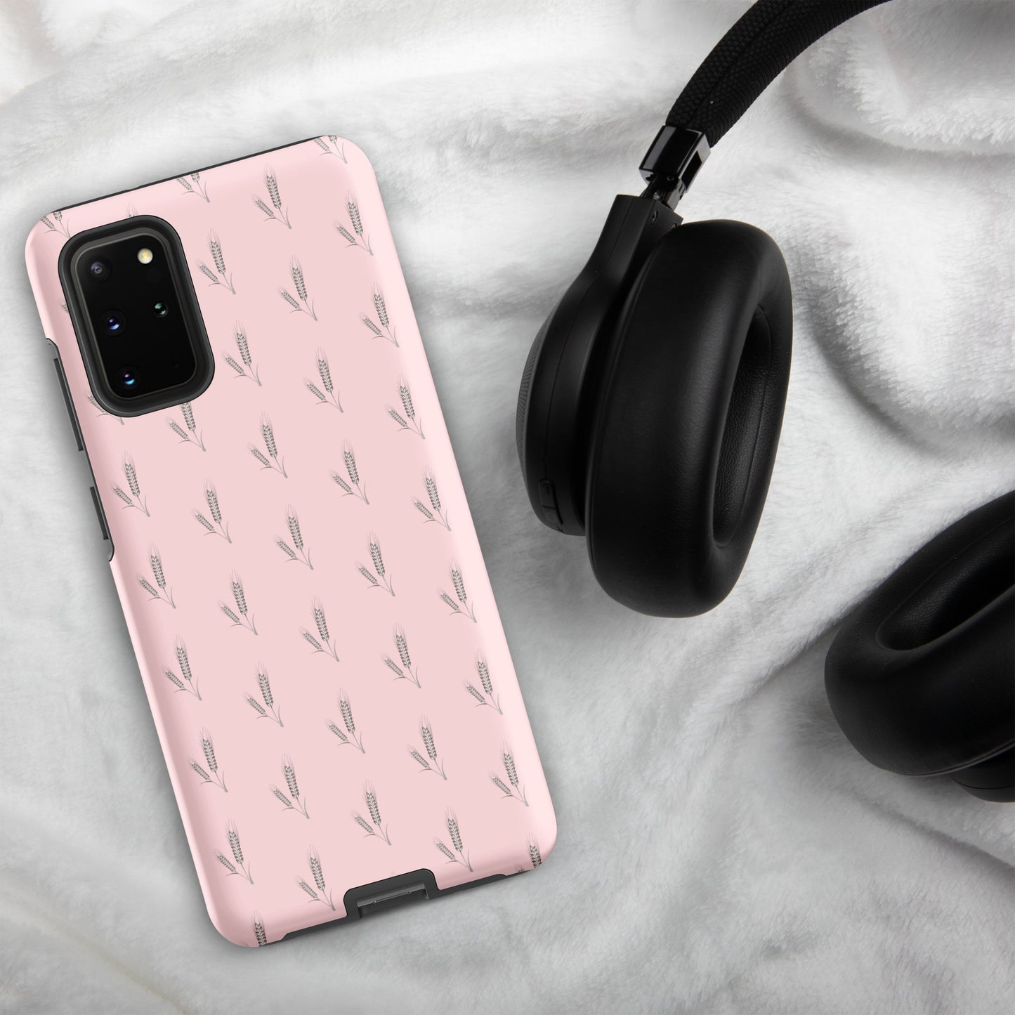 Grano Pattern Tough Case for Samsung® - Rose-5