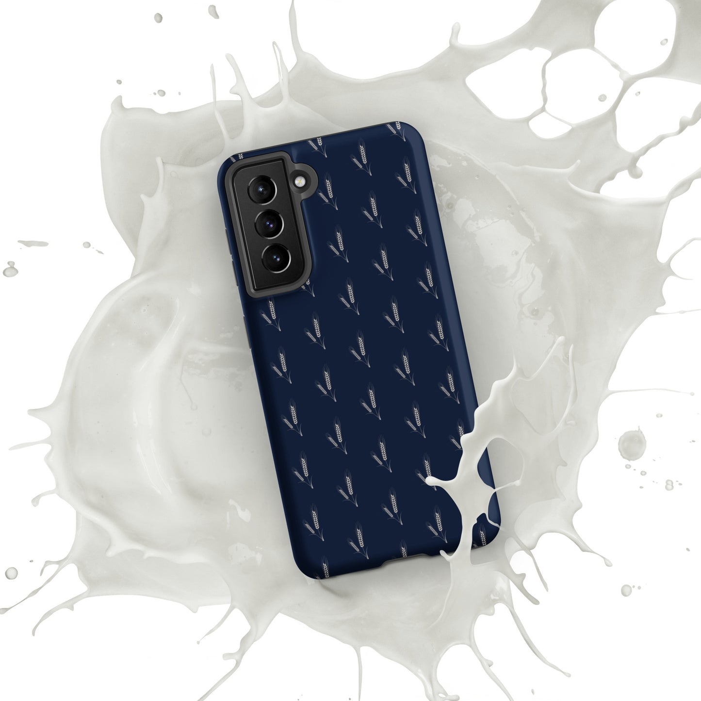 Grano Pattern Tough Case for Samsung® - Navy-23