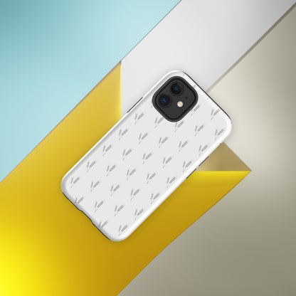 Grano Pattern Tough Case for iPhone® - White-3