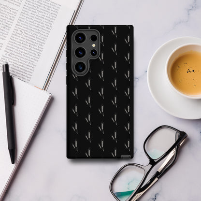 Grano Pattern Tough Case for Samsung® - Black-19