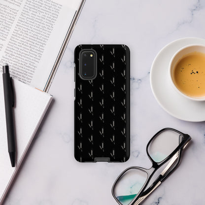 Grano Pattern Tough Case for Samsung® - Black-3