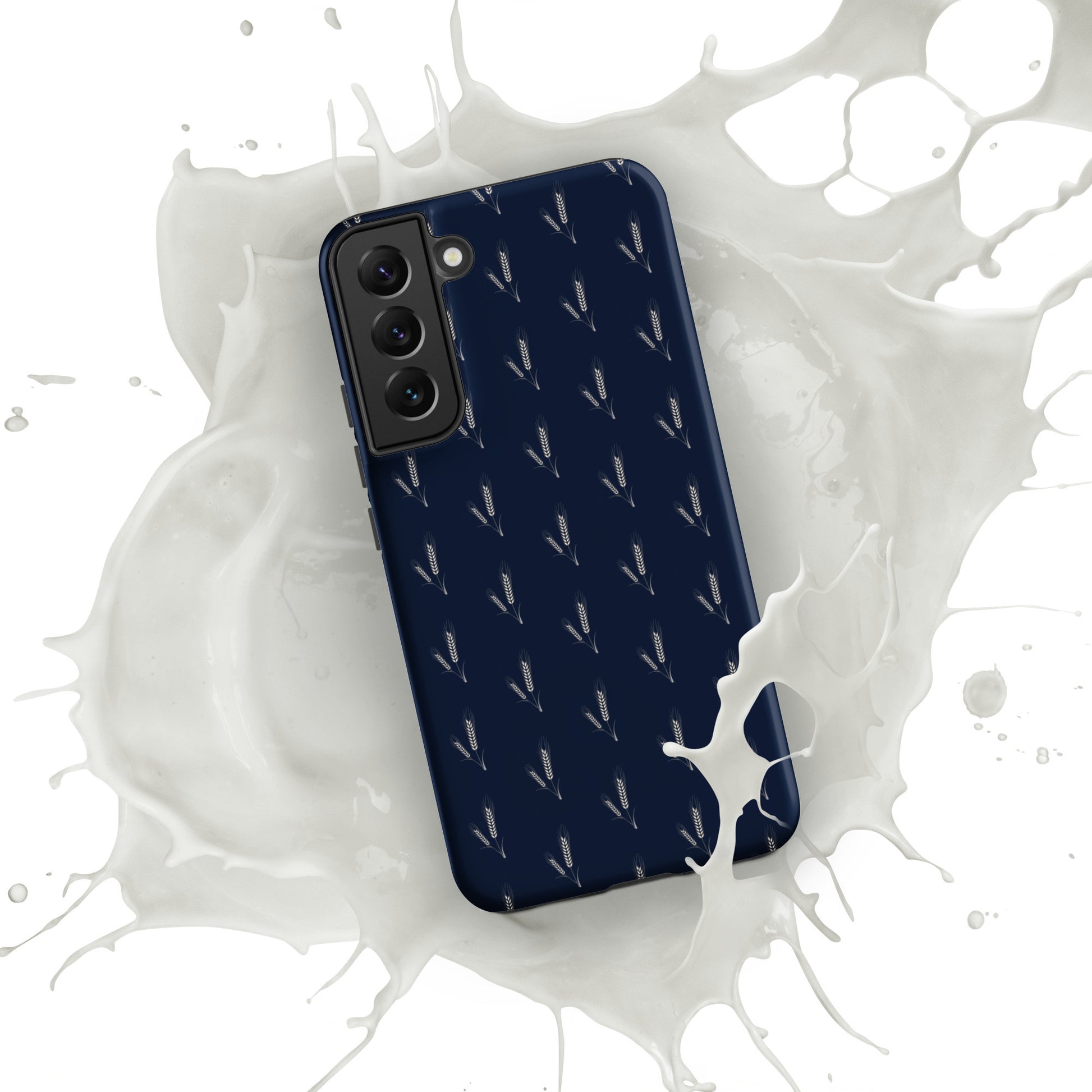 Grano Pattern Tough Case for Samsung® - Navy-38