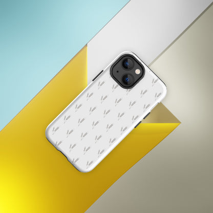 Grano Pattern Tough Case for iPhone® - White-7