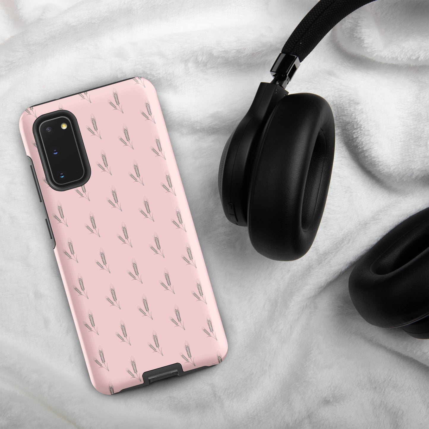 Grano Pattern Tough Case for Samsung® - Rose-3