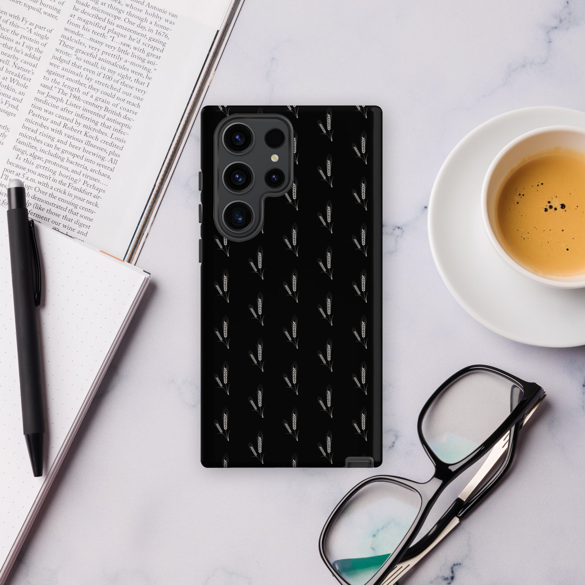 Grano Pattern Tough Case for Samsung® - Black-16