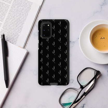 Grano Pattern Tough Case for Samsung® - Black-5