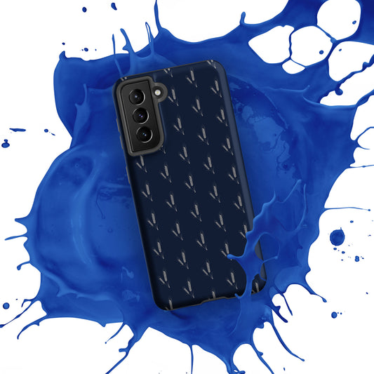 Grano Pattern Tough Case for Samsung® - Navy-30