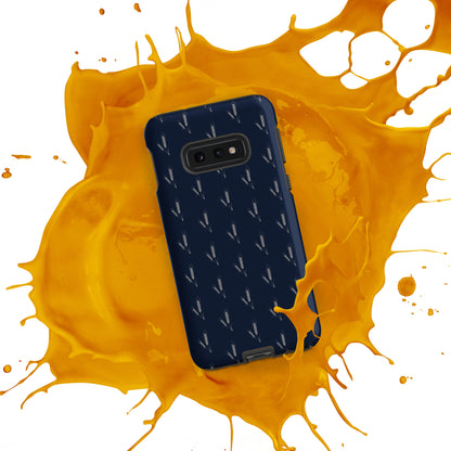 Grano Pattern Tough Case for Samsung® - Navy-5
