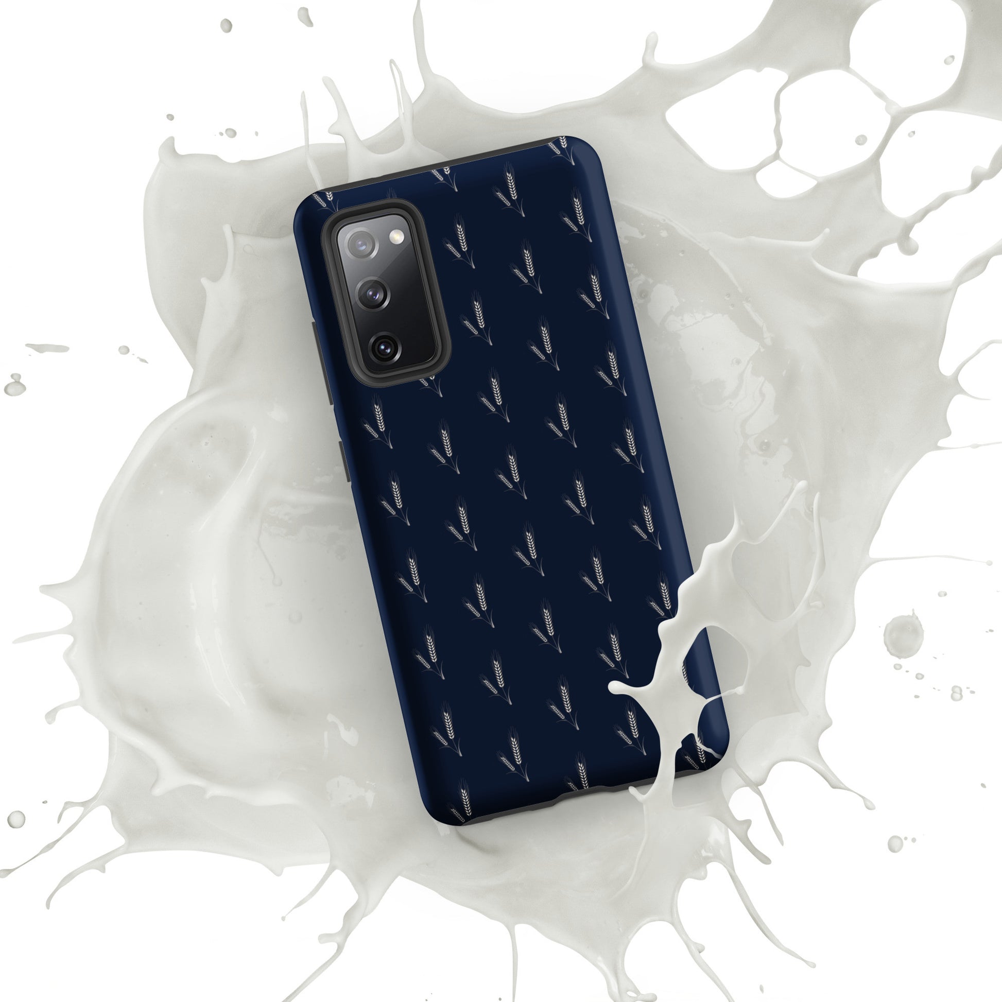 Grano Pattern Tough Case for Samsung® - Navy-14