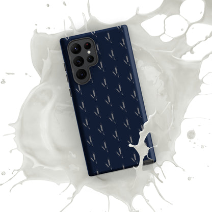 Grano Pattern Tough Case for Samsung® - Navy-41