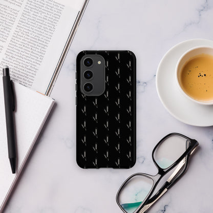 Grano Pattern Tough Case for Samsung® - Black-14