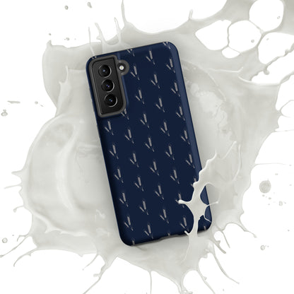Grano Pattern Tough Case for Samsung® - Navy-26