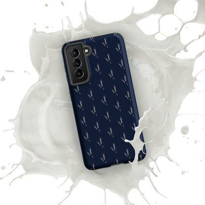 Grano Pattern Tough Case for Samsung® - Navy-32