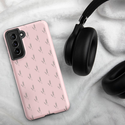 Grano Pattern Tough Case for Samsung® - Rose-10