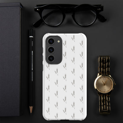 Grano Pattern Tough Case for Samsung® - White-15